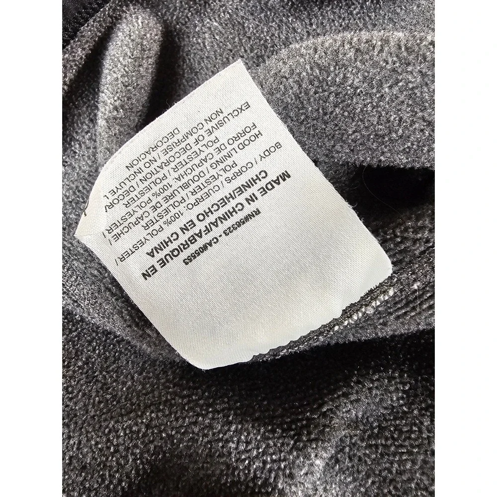 Nike Therma-FIT Hoodie Womens Grey Pink Colorblock Swoosh Funnel Neck Sweatshirt